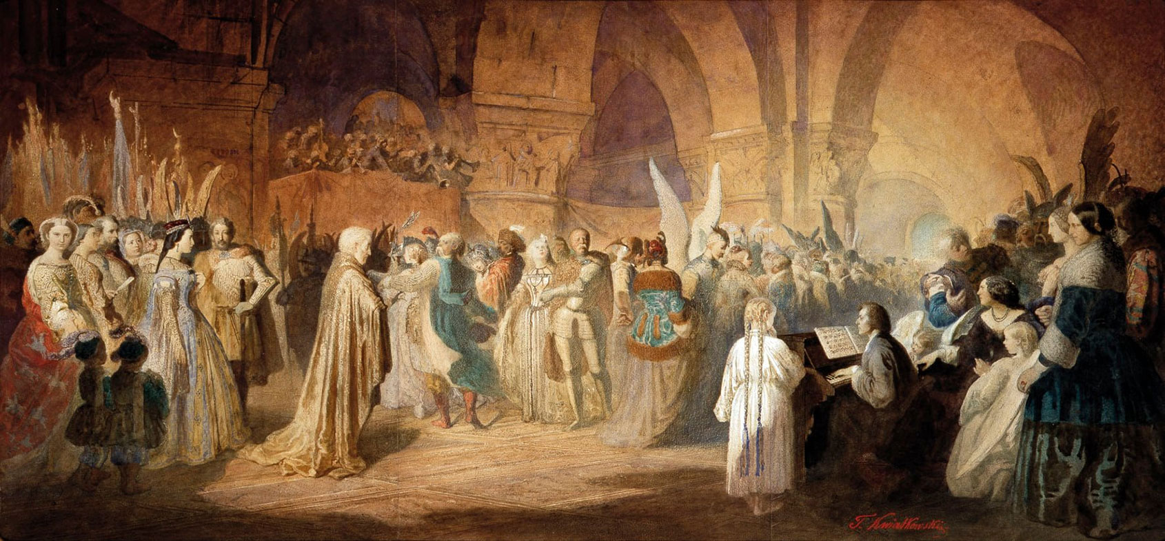 Teofil Kwiatkowski "Polonez Chopina"